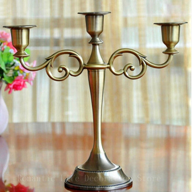 Candle Holders with Three Arms