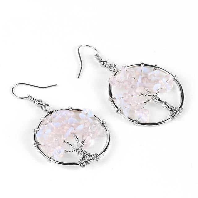TREE OF LIFE WOMEN DROP EARRINGS