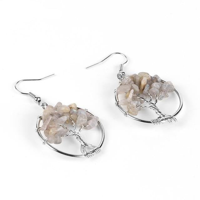 TREE OF LIFE WOMEN DROP EARRINGS