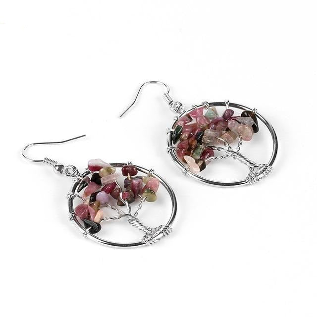 TREE OF LIFE WOMEN DROP EARRINGS