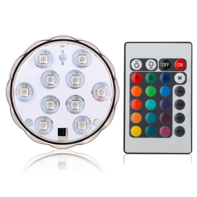 1pcs LED Submersible Candle Floral Tea Light Candle