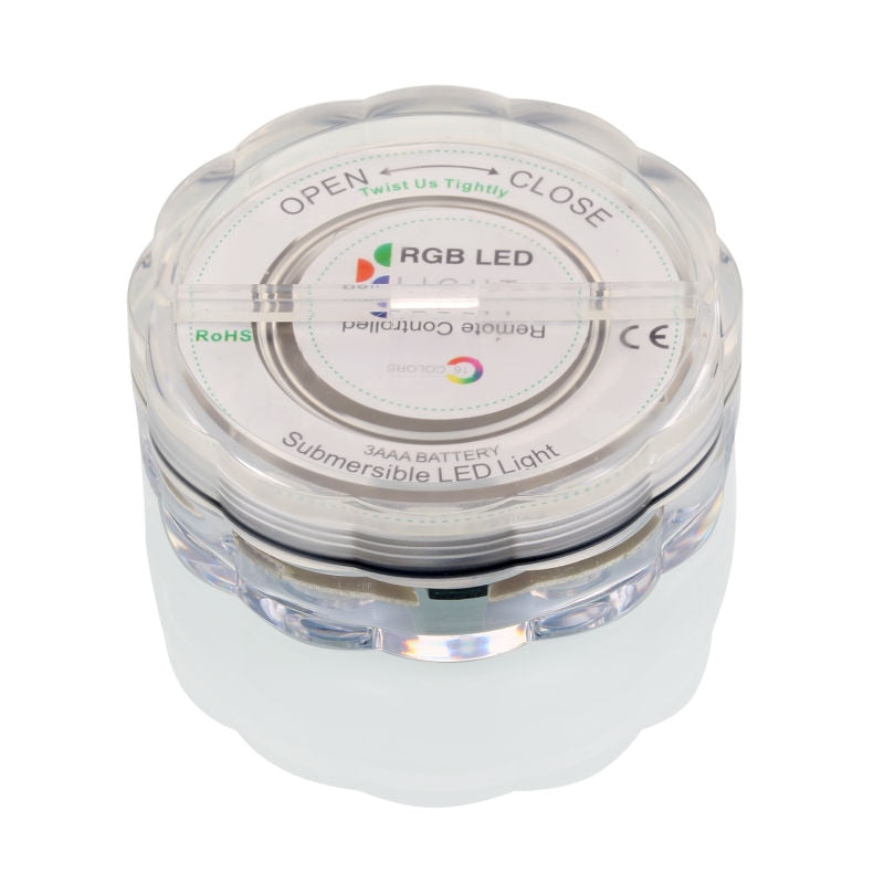 1pcs LED Submersible Candle Floral Tea Light Candle