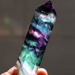Quartz Crystal Stone Point Healing Hexagonal Wand Treatment Stone