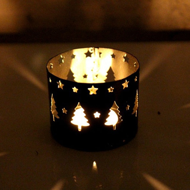 Xms Hollow Candle Holder