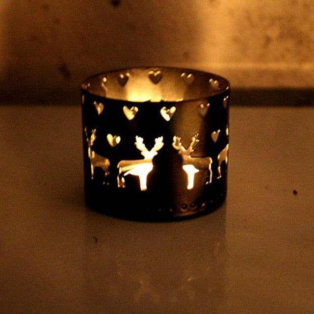 Xms Hollow Candle Holder