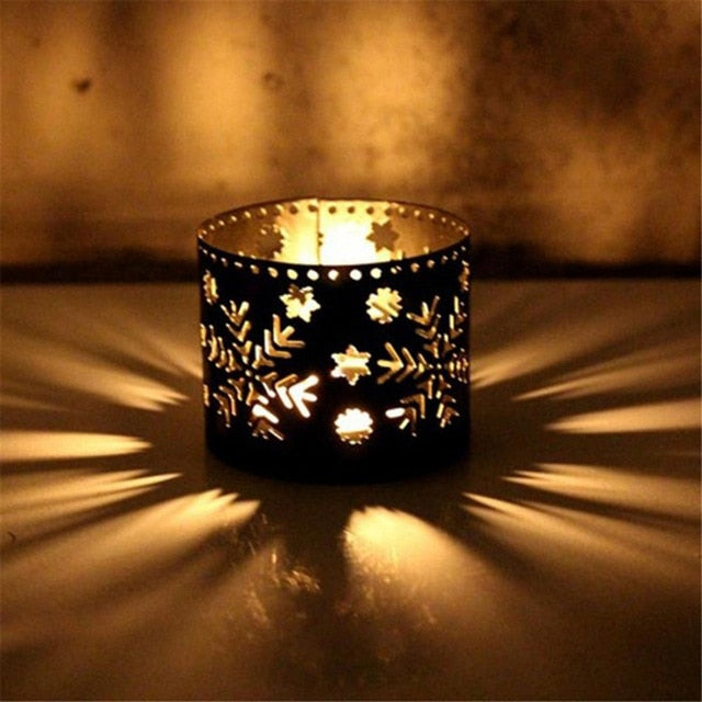 Xms Hollow Candle Holder
