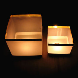 Square Lantern Paper Lanterns Wishing floating Candle