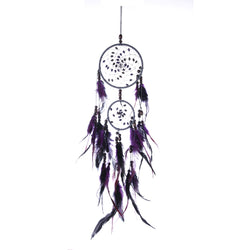 Purple Feather Dream catcher