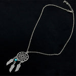 Trendy Dreamcatcher Pendant Mandala Lotus Necklaces